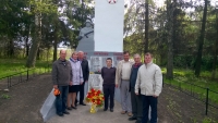 Завершение ремонта памятника в Кутафинском сельском поселении